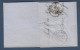 Bordeaux N° 48 Sur Lettre D'Auch Pour St Gaudens - 1870 Bordeaux Printing