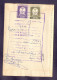 1971 SAUDI ARABIA * TWO , 2 Riyals & 20 Riyals Revenue Stamps Fiscal & Visa On Pakistan Passport Page - Saoedi-Arabië
