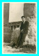 A808 / 159 Photo Homme Colonnes De BAALBECK Format 10/7 Cm - Anonyme Personen