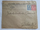 Romania, Advertising Cover From Dresdner Bank, 2 King Ferdinand Stamps, To Berlin - Storia Postale