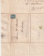 LAS. 21 NOV 1862. N° 22. PERLÉ T22. LA BASTIDE ST PIERRE. TARN ET GARONNE. GC 345. POUR TOULOUSE - 1849-1876: Classic Period