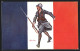 Künstler-AK Xavier Sager: Soldat Mit Gewehr Vor Französischer Flagge  - Sager, Xavier