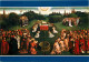 Art - Peinture Religieuse - J H Van Eyck - Adoration De L'Agneau Mystique - Gent - Carte Neuve - CPM - Voir Scans Recto- - Gemälde, Glasmalereien & Statuen