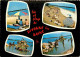 01 - Divonne Les Bains - Multivues - Scènes De Plage - Carte Dentelée - CPSM Grand Format - Voir Scans Recto-Verso - Divonne Les Bains