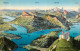 13816271 Stanserhorn 1898m NW Vierwaldstaettersee Panoramakarte  - Andere & Zonder Classificatie