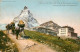 13816148 Zermatt VS Hotel Du Lac Noir Et Le Mont Cervin Zermatt VS - Andere & Zonder Classificatie