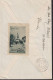 1914/18 Schweiz Kleinbrief 9x13.7 Cm, Zum:CH 126ll  Mi:CH 118ll, Rückseite: Vignette Chocolat Cailler, Eglise De Jussy - Storia Postale