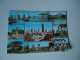 SINGAPORE POSTCARDS  PANORAMA PAIR STAMPS SHIPS    FOR MORE PURCHASES 10% DISCOUNT - Singapour