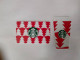 China Gift Cards, Starbucks, 2022,(2pcs) - Gift Cards