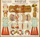 DECOUPAGE  " NESTLE " :  POUPEE En PAPIER - Altri & Non Classificati