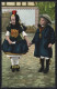 AK Kinder In Hessischer Tracht  - Costumes