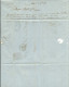 FRANCE LETTRE 20c PC 3710 ALGER / ALGERIE POUR CETTE ( HERAULT ) DE 1856 LETTRE COVER - 1849-1876: Klassik