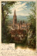 Gruss Aus Freiburg - Litho - Freiburg I. Br.