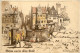 Dresden - Gruss Aus Der Alten Stadt - Litho - Dresden