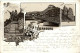 Gruss Von Der Bernburg - Litho 1895 - Bernburg (Saale)