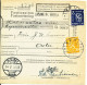 Finland Postiosoitus Adresskort Postanvisning Freight Bill Card Kemi 14-6-1930 And Backside Seinäjoki 15-6-1930 - Briefe U. Dokumente