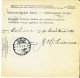 Finland Postiosoitus Adresskort Postanvisning Freight Bill Card Kemi 14-6-1930 And Backside Seinäjoki 15-6-1930 - Briefe U. Dokumente