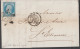 RARE Le VRAI Sur AZURE N°14A - 1853-1860 Napoleone III