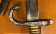 Delcampe - Baïonnette De Fusil Chasspot. France. M1866 (697) Sur La Poignée Il Y A Une Découpe Pour Gevehr - Armes Blanches