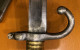 Delcampe - Baïonnette De Fusil Chasspot. France. M1866 (697) Sur La Poignée Il Y A Une Découpe Pour Gevehr - Blankwaffen