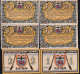 6x Bonn: 4x 50 Pfennig, 1 + 2 Mark 1.7.1922 - Stadtsoldaten-Corps - [11] Local Banknote Issues