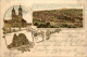 Gruss Aus St. Gallen - Litho 1895 - Saint-Gall
