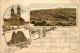 Gruss Aus St. Gallen - Litho 1895 - St. Gallen