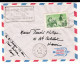 VIETNAM  1955  LIBERATION D'HANOI  3 STAMPS AND ONE LETTER (VERTICAL FOLD) - Vietnam