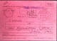 1973-AVVISO RICEVIMENTO Per ESTERO (mod 23-E Cartoncino Rosa) Non Affrancato Usa - 1971-80: Storia Postale