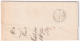 1885-GAVELLO Ottagonale Collettoria (7.8) Su Piego - Poststempel