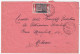 1952-FR.LLI MODENA E PARMA Lire 25 (689) Isolato Su Busta - 1946-60: Poststempel