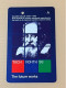 Singapore SMRT TransitLink Metro Train Subway Ticket Card, Galileo Galilei Tech Month 1998, Set Of 1 Used Card - Singapur