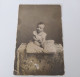 Postal Antigua Fotografía Niño Bebé / Photographie De Bébé Garçon De Carte Postale Antique - Fotografia