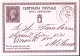 1876-GALLARATE C.2 (22.3) Su Cartolina Postale Effigie C.10 - Entero Postal