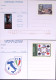 1983-CARTOLINE POSTALI Torneo Bridge, Zandonai, Peloro '96 E Castelli Lire 300 A - 1981-90: Marcofilie