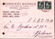 1946-Democratica Coppia C.60 Su Cartolina Lucca (30.1) Fori Archivio - 1946-60: Poststempel