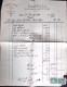 1899-STEMMI Coppia C.5 (un Esemplare Difettoso) Come MARCA Su Ricevuta Notula No - Marcophilie