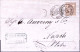 1876-Francia Sage C.30 Su Soprascritta Marsiglia (13.9) Per L'Italia - 1876-1878 Sage (Type I)