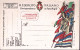 1918-Cartolina Franchigia Vittoria E Bandiere, ARMANINO-GENOVA Nuova - Storia Postale