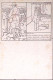 1918-Cartolina Franchigia Vittoria E Bandiere, ARMANI-ROMA Al Verso Vignetta La  - Marcofilía
