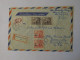 CZECHOSLOVAKIA  HONTIANSKE TESARY REGISTERED COVER TO UNITED STATES 1950 - Other & Unclassified