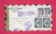 Honduras - Lettre De 1943 Pour Les USA EUAN - YT N° PA 21 En Paire Et Timbre De Bienfaisance Croix-rouge à 1 C En Paire - Red Cross