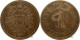 Allemagne - Empire - Guillaume Ier - 1 Pfennig 1886 G - TTB+/AU50 Taches - Très Rare - Mon5177 - 1 Pfennig