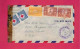 Honduras - Lettre De 1943 Pour Les USA EUAN - YT N° 84 En Paire,117 Et Timbre De Bienfaisance Croix-rouge à 1 C En Paire - Croce Rossa