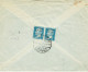43 Gd Liban 2,50 P X 2 Pasteur Bleu (01) Lettre Recommandée Tarifs Du 01-11-1922 - Covers & Documents