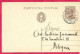 ANNULLO DCLR *FERRARA FERROVIA*8.3.31*/(SEZ. ORDINARIE)" SU INTERO CARTOLINA POSTALE MICHETTI - TIMBRO PORTALETTERE - Poststempel