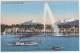 66 - Genève - Rade Et Mont Blanc - (Schweiz/Suisse/Switzerland) Jet D'Eau - Dampfer 'Vevey' - Genève