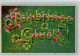 40123305 - Geburtstag Rote Blumengirlande Und - Birthday