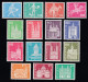 ** SERIE DE COLLECTION TIMBRES NEUF A/GOMME C/.S.B.K. Nr:355L/371L. Y&TELLIER Nr:643a/59a. MICHEL Nr:696y/712y.** - Nuovi