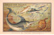 Publicité - N°85214 - Cacao Van Houten, Solubilisé En Poudre - Poissons De L'Océan Atlantique (1) - Werbepostkarten